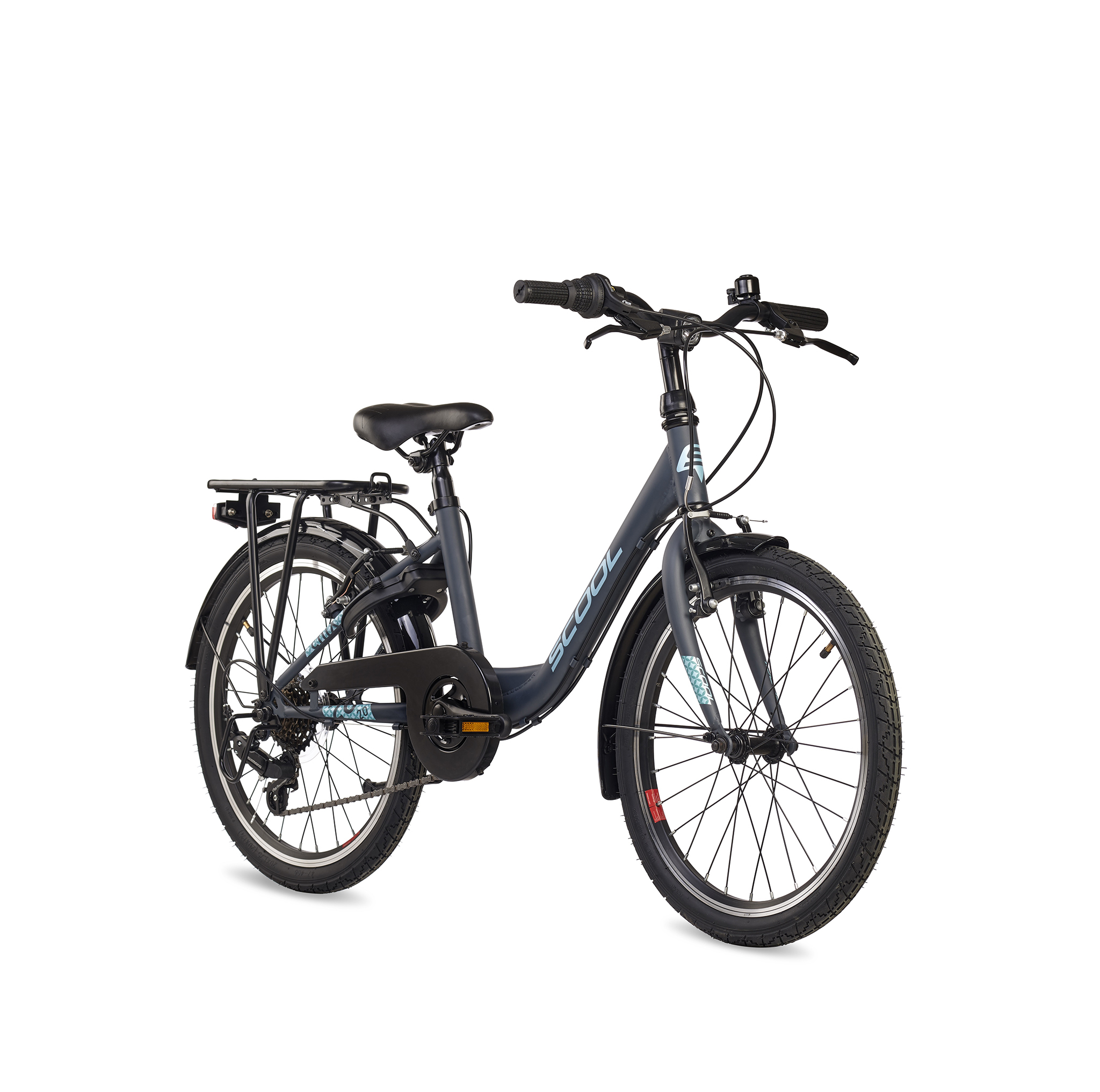 S'COOL chiX 20-K6 Kinderfahrräder (grau) 2